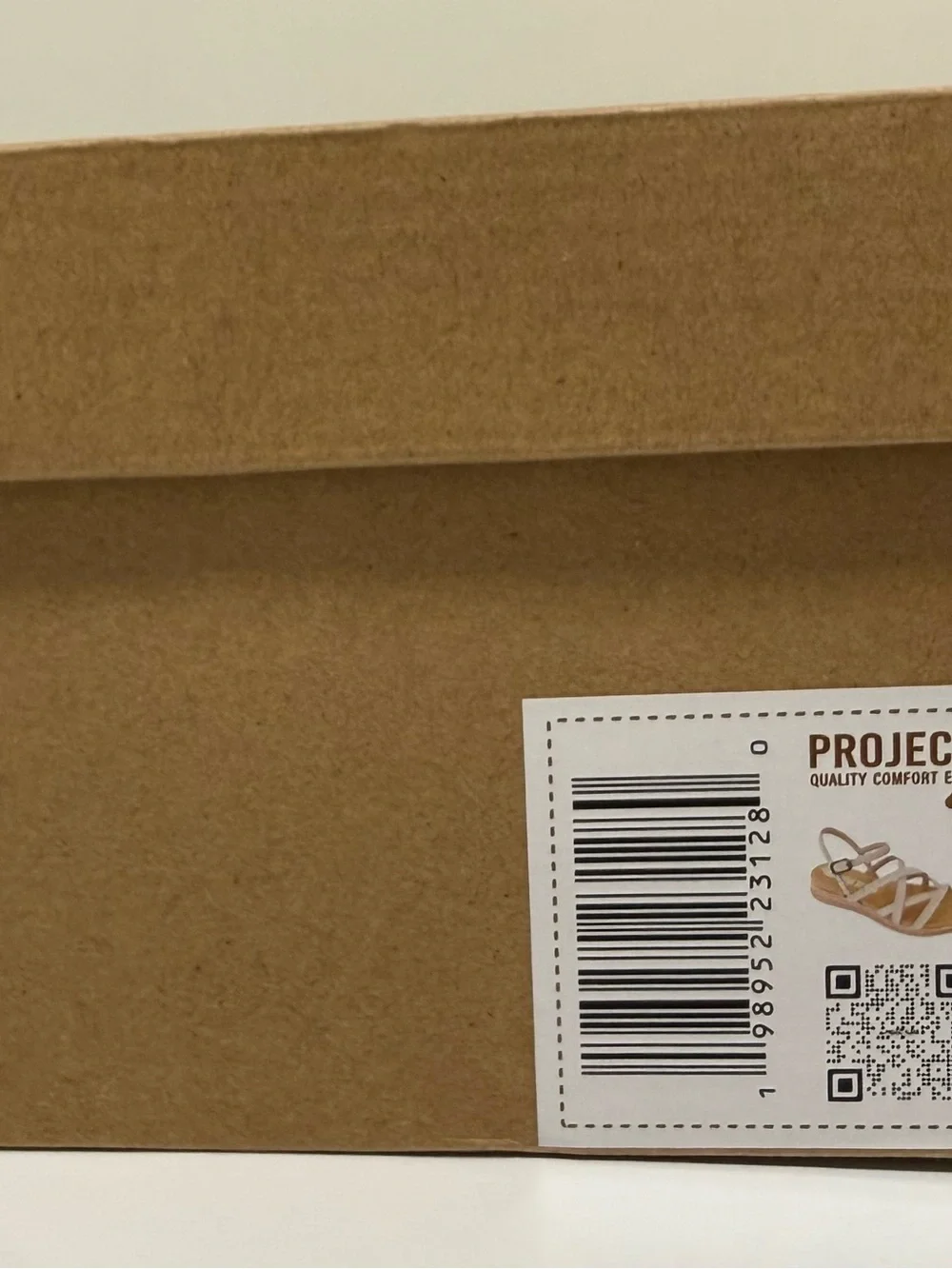 NIB Project Cloud “Nice”  Wedge Sandals Cream Size 6 Boho Slingback Comfort